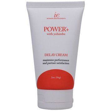 Doc Johnson Power+with Yohimbe Delay Cream, Yohimbe extract, 56 g