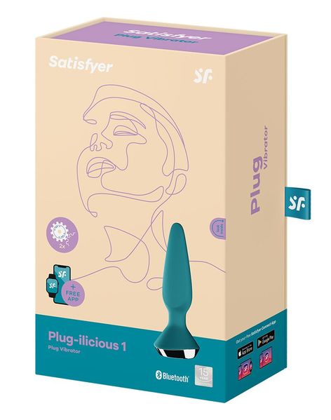 Анальна смарт-вібропробка Satisfyer Plug-ilicious 1 SO5441 SafeYourLove