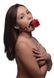 Кляп Master Series Eye-Catching Ball Gag With Rose SO8794 фото 7 Safeyourlove