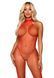Бодистокинг Leg Avenue Racer neck bodystocking, цвет Red SO9158 фото 1