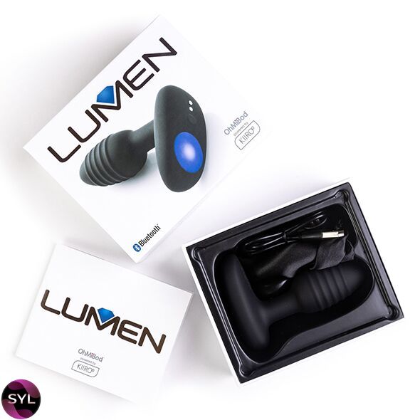 Інтерактивна анальна пробка OhMiBod Lumen powered by KIIROO SO5224 SafeYourLove