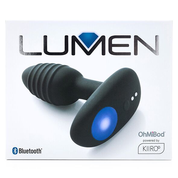 Интерактивная анальная пробка OhMiBod Lumen powered by KIIROO SO5224 фото