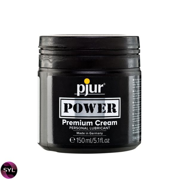 Густа змазка для фістингу та анального сексу pjur POWER Premium Cream 150 мл на гібридній основі PJ10290 SafeYourLove