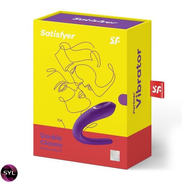 Вибратор для пар Satisfyer Double Classic с одним моторчиком SO1235 фото