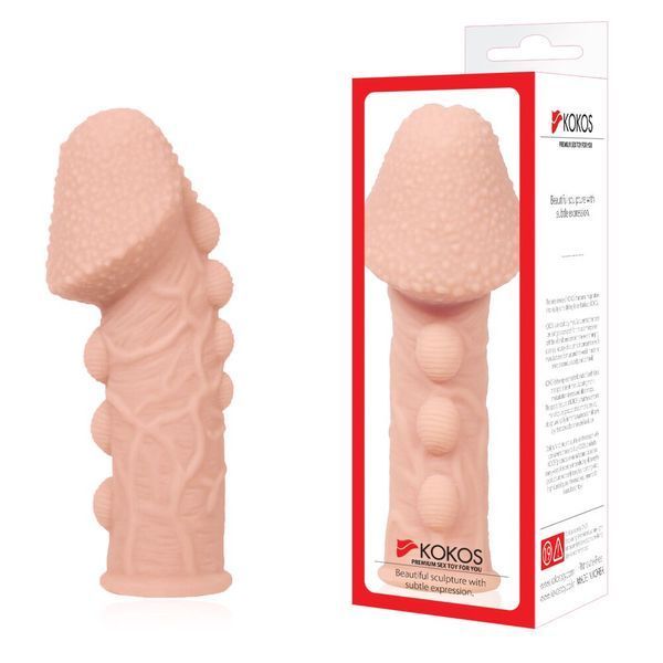 Kokos Extreme Sleeve ES.09 penis sleeve, thickening, stimulating relief