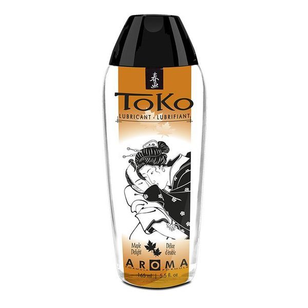 Lubrykant na bazie wody Shunga Toko AROMA - Maple Delight (165 ml), nie zawiera cukru