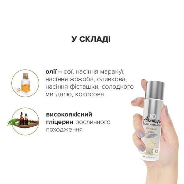 Натуральна масажна олія System JO Aromatix 120мл SO6769 SafeYourLove