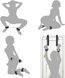 БДСМ-набор LOCKINK YEAHWOW Door Swing & Leg Spreader Bondage set SX2847 фото 2