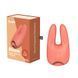 Chisa Kissen Bloom clitoral stimulator with vibration and suction, Orange
