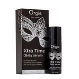 Serum op&oacute;źniające działanie preparatu Orgie Xtra Time Delay, 15 ml, bez środk&oacute;w znieczulających, na bazie silikonu