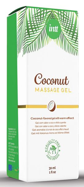 Żel do masażu okolic intymnych Intt Coconut Vegan (30 ml)