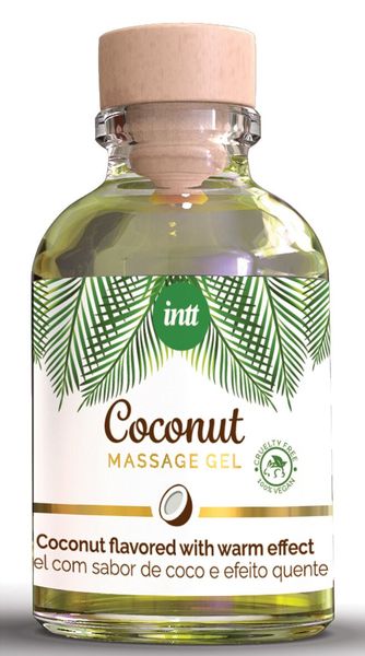 Масажний гель для інтимних зон Intt Coconut Vegan (30 мл) SO5973 SafeYourLove