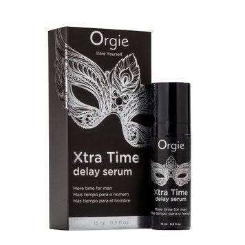 Prolonger serum Orgie Xtra Time Delay Serum, 15 ml, without anesthetics, on a silicone basis