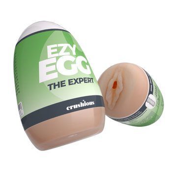 Мастурбатор-яйцо, вагина CRUSHIOUS EZY EGG THE Expert, реалистичный EX53193 фото