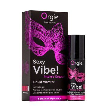 Orgie liquid vibrator - Sexy Vibe! Intense Orgasm (15 ml)