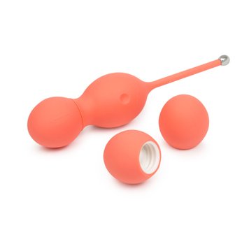 Смарт вагінальні кульки з вібрацією We-Vibe Bloom, діаметр 3,3 см, маса 45, 65, 80 г SO6922 SafeYourLove