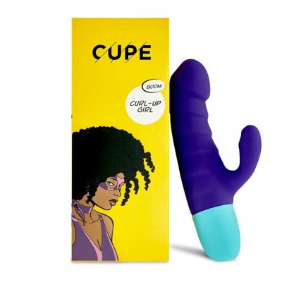 Вибратор-кролик Curl-up Girl Power фиолетовый CUP50152 фото