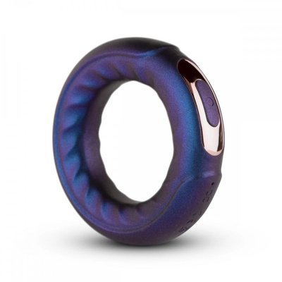 Эрекционное кольцо с вибрацией Hueman Saturn Vibrating Cock/Ball Ring HU02609 фото
