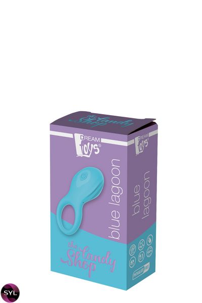 Ерекційне віброкільце Dream Toys the CANDY SHOP BLUE LAGOON DT21819 SafeYourLove