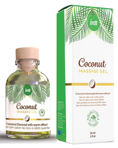 Żel do masażu okolic intymnych Intt Coconut Vegan (30 ml)