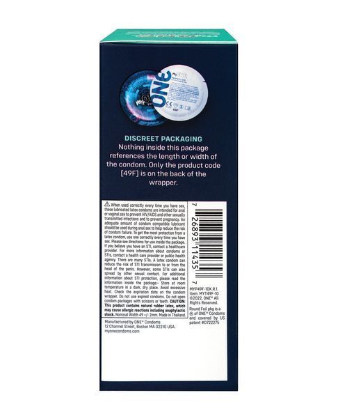 Prezerwatywy MyONE Snug rozmiar 49D, 10 szt.