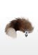 Анальный хвост с металлической пробкой Foxtail Buttplug TABOOM T17137 фото 2