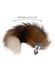 Анальный хвост с металлической пробкой Foxtail Buttplug TABOOM T17137 фото 5
