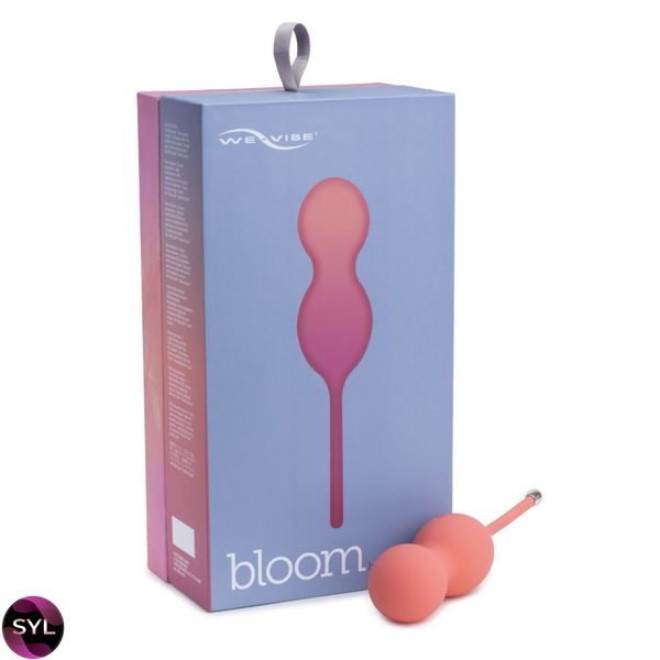 Смарт вагінальні кульки з вібрацією We-Vibe Bloom, діаметр 3,3 см, маса 45, 65, 80 г SO6922 SafeYourLove