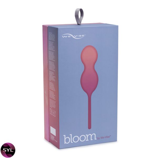 Смарт вагінальні кульки з вібрацією We-Vibe Bloom, діаметр 3,3 см, маса 45, 65, 80 г SO6922 SafeYourLove