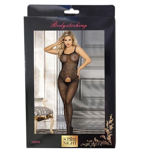 Комбинезон эластичный в сеточку Star Night Passion Delicate H3016 фото