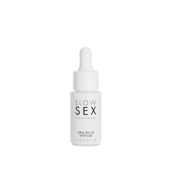 Olejek do seksu oralnego Bijoux Indiscrets SLOW SEX CBD