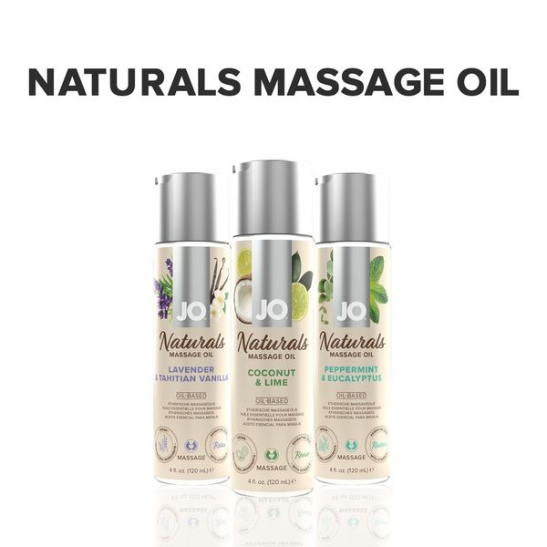 Натуральна масажна олія System JO Naturals 120мл SO6164 SafeYourLove