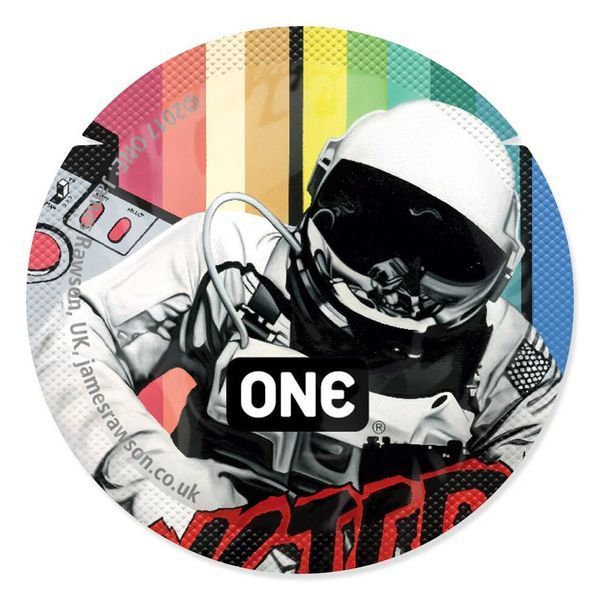 Набір презервативів ONE Classic Select Artist Collection, 100 шт, зі змазкою, паковання-тубус SX0741 SafeYourLove