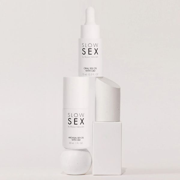 Olejek do seksu oralnego Bijoux Indiscrets SLOW SEX CBD