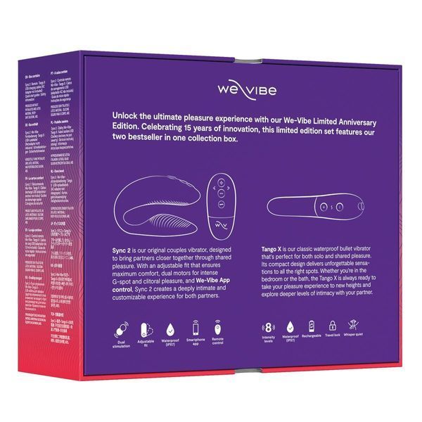 We-Vibe 15 Year Anniversary Collection gift set