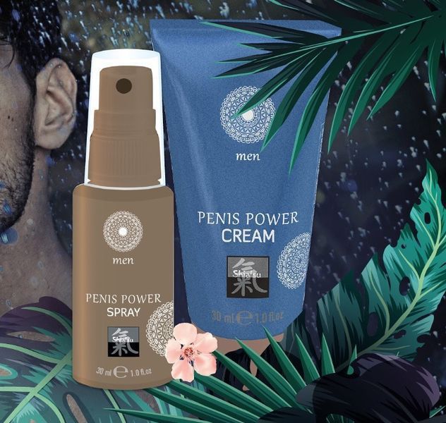 Stimulating spray for men SHIATSU Power Spray, 30 ml