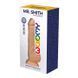 Silicone dildo Wooomy Mr.Smith, thermoset, with suction cup, length 17.5, diameter 3.3 cm