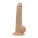 Silicone dildo Wooomy Mr.Smith, thermoset, with suction cup, length 17.5, diameter 3.3 cm