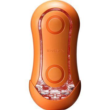 Masturbator Tenga Flip Orb w kolorze Sunset, z regulowanym ciśnieniem i stymulującymi kulkami w środku