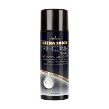 Густа силіконова змазка Sensuva UltraThick Silicone без гліцерину, парабенів і ментолу, обʼєм 100 мл SO3287 SafeYourLove