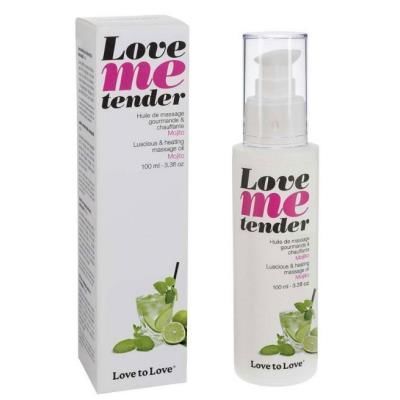 Olejek do masażu Love To Love - Love Me Tender, Mojito (100 ml), aromat mojito, bez parabenów