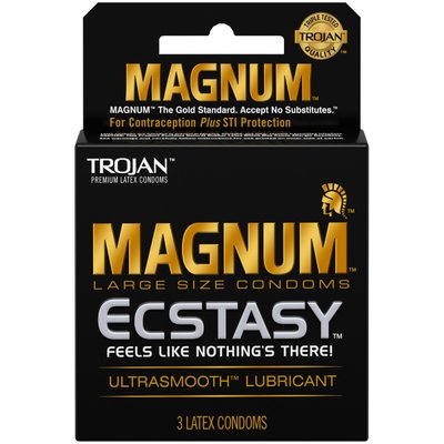 Упаковка 3шт Trojan Magnum Ecstasy UCIU001153 фото