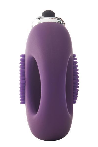 Эрекционное кольцо с вибрацией Dream Toys FLIRTS COCKRING, цвет Purple DT21893 фото