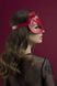 Маска кошечки Feral Feelings - Catwoman Mask, натуральная кожа SO3407 фото 2