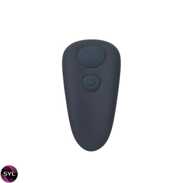 Анальна пробка з пульсацією Lux Active – Throb – 4.5" Anal Pulsating Massager, пульт ДК SO5571 SafeYourLove