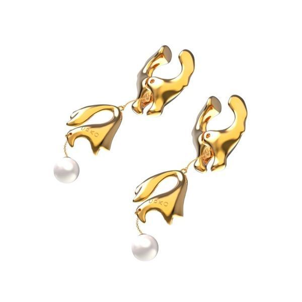 Фигурные зажимы на соски с жемчужинами UPKO Moist Eyes Pearl U63425 фото