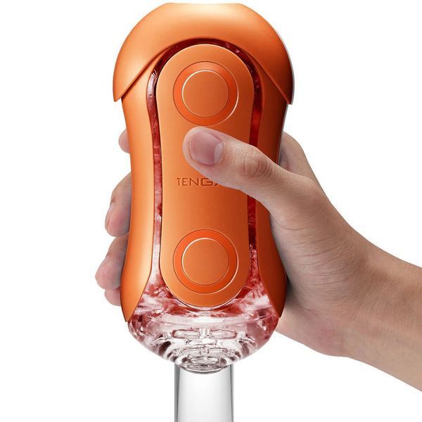 Мастурбатор Tenga Flip Orb &mdash; Sunset, з можливістю зміни тиску та стимулювальними кульками всередині SX1331 SafeYourLove