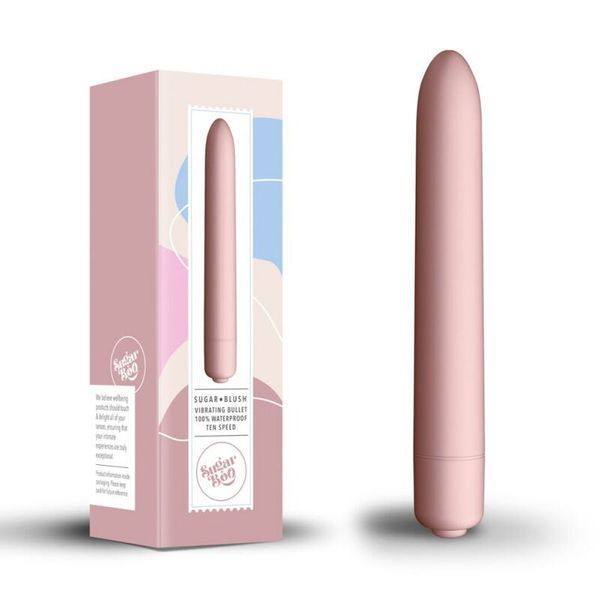 Мінівібратор SugarBoo Sugar Blush, 10 рівнів інтенсивності SO6629 SafeYourLove