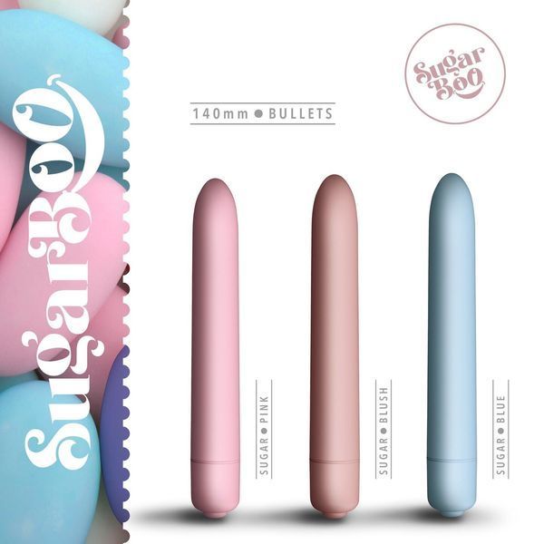 Мінівібратор SugarBoo Sugar Blush, 10 рівнів інтенсивності SO6629 SafeYourLove