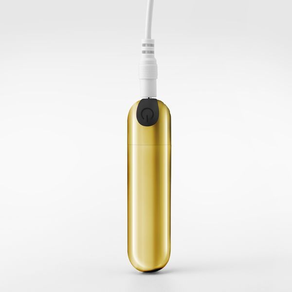 Vibrating bullet CRUSHIOUS iMoan, 10 modes, golden, 7.6 cm